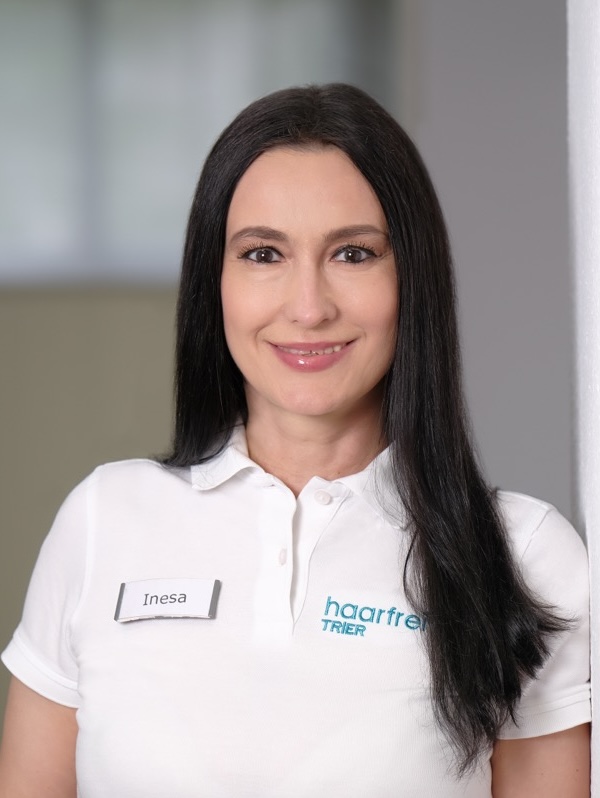 Inesa Vishniakova – Zertifizierte Spezialistin Laser Haarentfernung Haarfrei-Trier